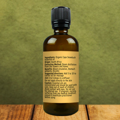 Organic Cape Snowbush essential oil