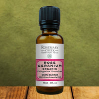 Organic Rose Geranium essential oil