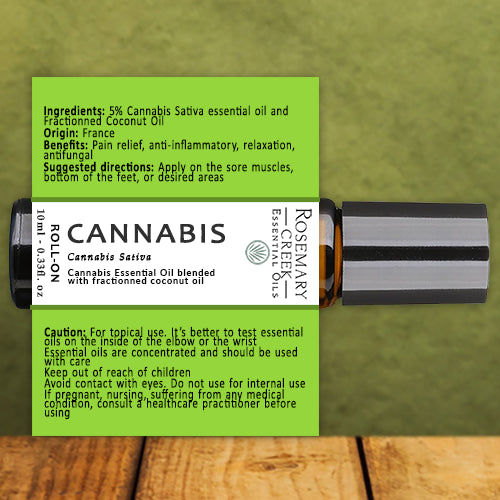 Cannabis Sativa essential oil Roll On