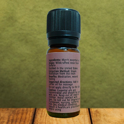Myrrh essential oil info